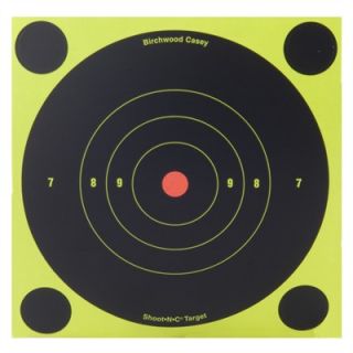Shoot N C Target   6 Bullseye, 60 Pack
