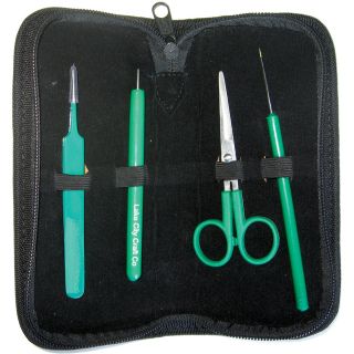 Lake City Craft Five piece Plastic/metal Quilling Fringers Tool Set