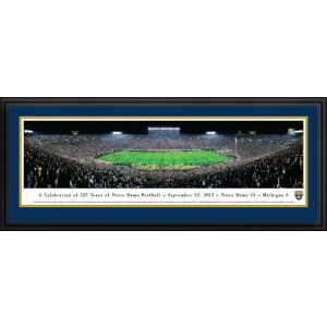 Notre Dame Fighting Irish Panoramic Deluxe Framed