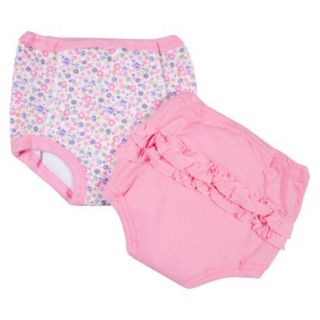 Gerber Toddler Girls 2 Pack Waterproof Training Pants   2T/3T