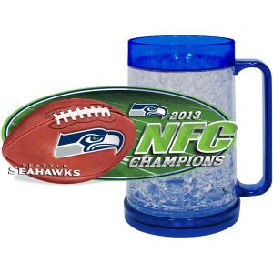 Seattle Seahawks NFC 2013 Champ Freezer Mug