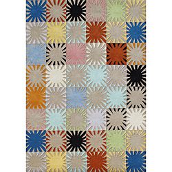 Handmade Alliyah Multicolored New Zealand Blended Wool Area Rug (5 X 8)