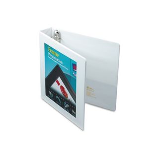 Avery 1/2 inch Capacity, White Framed View Binder With One Touch Locking EZd Rings (pack Of 12) (White )