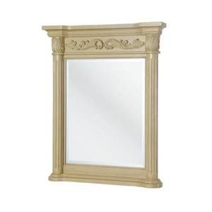 Pegasus FMETAM2740 Estates Framed Wall Mirror in Antique White