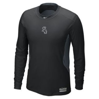 Nike Pro Combat Hypercool (MLB White Sox) Mens Baseball Shirt   Black