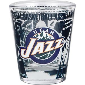 Utah Jazz 3D Wrap Color Collector Glass