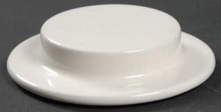 Johnson Brothers Tivoli White Lid for Sugar Bowl, Fine China Dinnerware   White,