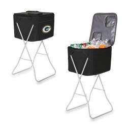 Picnic Time Green Bay Packers Party Cube (BlackMaterials PolyesterRemovable, collapsible stand so cooler is at a comfortable height Removable water resistant interior dividerLightweightStandard size integrated umbrella slot )