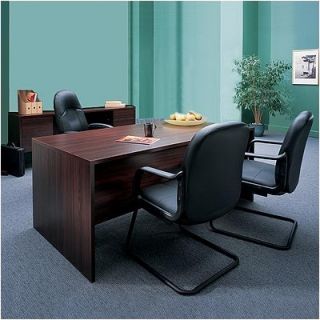 Global Total Office Genoa 72 Standard Executive Desk Office Suite Layout GE2