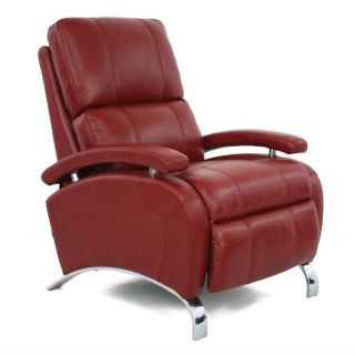 Barcalounger Oracle II Leather Push Back Recliner   7 4160 STARGO RED