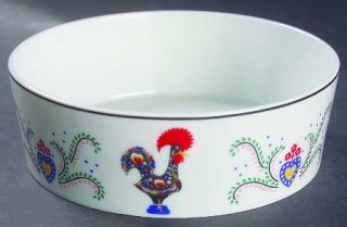 Block China Daybreak Coupe Cereal Bowl, Fine China Dinnerware   Multicolor Roost