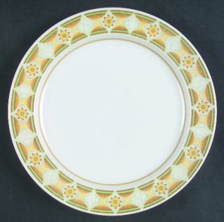 Noritake Sunglow Salad Plate, Fine China Dinnerware   Progression,Yellow Flower,