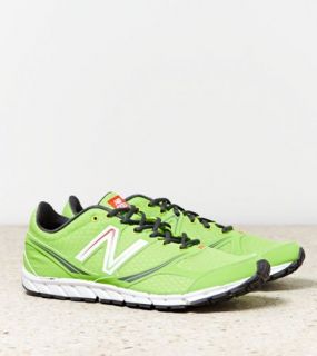 Neon Green New Balance Performance Sneaker, Mens 10