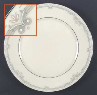 Lenox China Kingston Dinner Plate, Fine China Dinnerware   Cosmopolitan, Taupe B