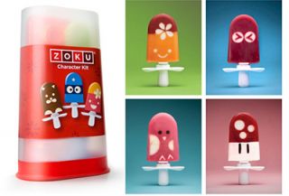 ZOKU Character Kit w/ 14 Stencils & 1 Faceplate, Stand, Pusher Tool, Sample Designs