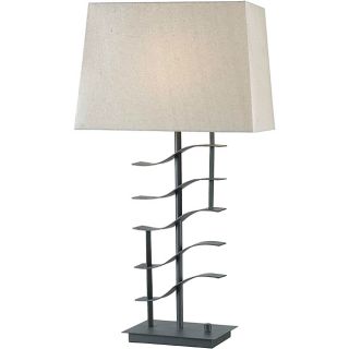Perry 30 inch Graphite Finish Table Lamp