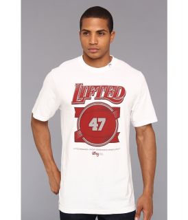 L R G The Lifted Basketball Tee Mens T Shirt (White)