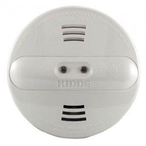 Kidde PI9010 Smoke Detector, 9V Battery Powered Dual Sensor Photoelectric amp; Ionization w/Hush Button (44200702)
