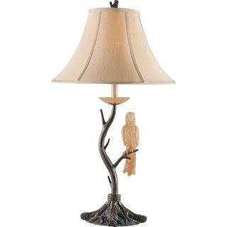 Aviary Aged Driftwood 1 light Table Lamp