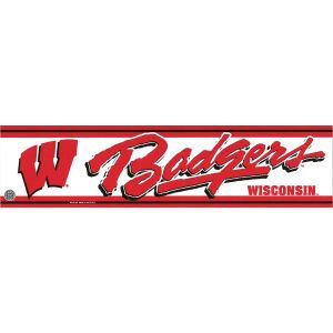 Wisconsin Badgers Wincraft NCAA Bumper Sticker