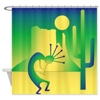  Kokopelli Desert Abstract #13 Shower Curtain  Use code FREECART at Checkout
