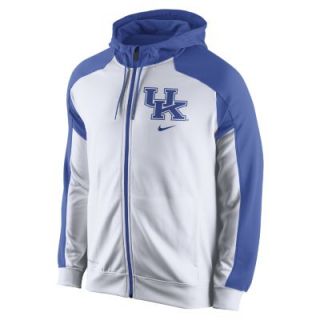 Nike GT Performance Full Zip (Kentucky) Mens Basketball Hoodie   University Blu