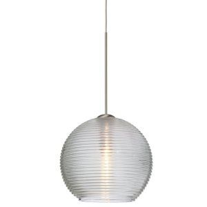 Besa Lighting BEL XP 461500 SN Kristall 6 1 Light Pendant