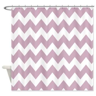  Lilac and White Chevron Shower Curtain  Use code FREECART at Checkout