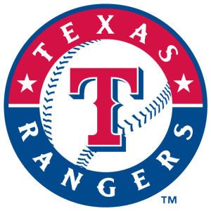 Texas Rangers Rico Industries Static Cling Decal