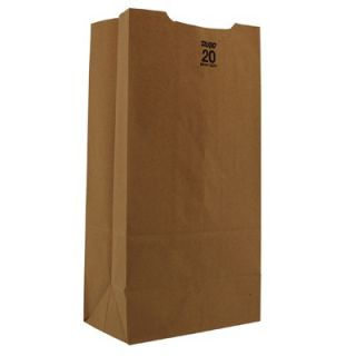 Heavy Duty General 20 Paper Bag, Heavy duty, Brown Kraft,8 1/4 X 5 5/15 X