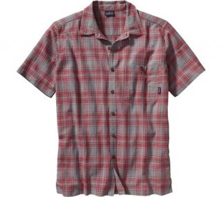 Mens Patagonia Short Sleeved A/C Shirt   Santa Ana/Coral Cotton Shirts