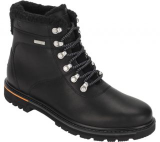 Mens Rockport Trailbreaker WP Alpine Boot   Black Full Grain Leather Boots