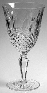 Royal Doulton Windsor Water Goblet   Cut Thumbprint & Criss Cross Design