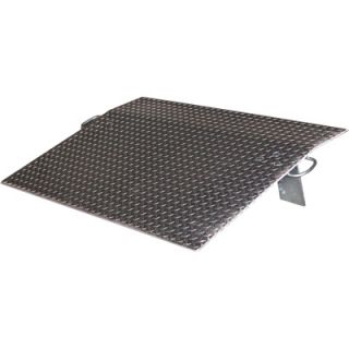 Vestil Economizer Dockplate   Aluminum, 2100 lb. Capacity, 48in.L x 42in.W,