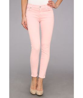 7 For All Mankind The Ankle Skinny in Blush Pink Womens Jeans (Pink)