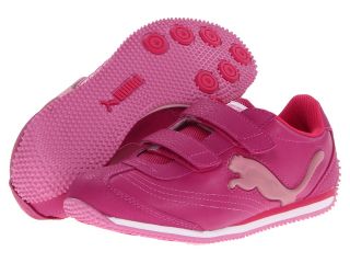 Puma Kids Speeder Illuminescent V Girls Shoes (Pink)