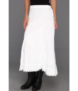 Scully Cantina Funky Frayed Edge Skirt Womens Skirt (White)