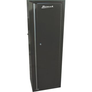 Homak 18in. Pro Series Full Height Side Locker   Black, Model# BK08041021