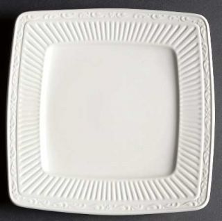 Mikasa Italian Countryside Square Luncheon Plate, Fine China Dinnerware   Stonew