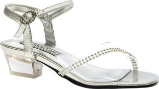 Girls Touch Ups Missy   Clear Vinyl Sandals