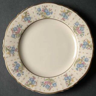 Syracuse Forget Me Not Bread & Butter Plate, Fine China Dinnerware   Federal Sha