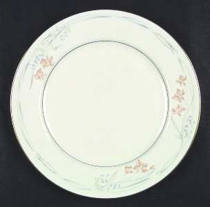 Franciscan Christoval Dinner Plate, Fine China Dinnerware   Orange & Blue Floral