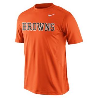 Nike Pro Combat Hypercool Fitted Speed 3 (NFL Cleveland Browns) Mens Shirt   Br