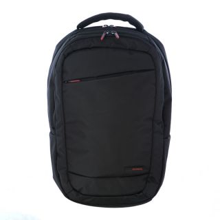 Olympia Boston Black 17.5 inch Supreme polyester Laptop Backpack (BlackModel BP 8009 KKDimensions 19.5 inches long x 12.5 inches wide x 5 inches deepFeaturesMain large compartmentMultiple front zipper pockets with internal organizerPadded shoulder stra