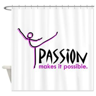  Ballet Passion Shower Curtain  Use code FREECART at Checkout