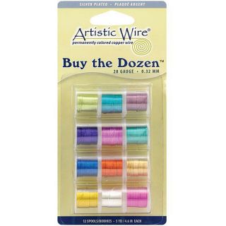 Artistic Wire 28 gauge Colored Wire (pack Of 12)
