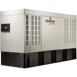 Generac Protector Series Diesel Standby Generator   30 kW, 120/240 Volts, 3 