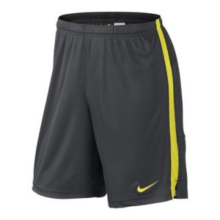 Nike Squad Longer Knit Mens Soccer Shorts   Anthracite