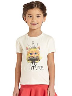 Juicy Couture Toddlers & Little Girls Cat Couture Tee   White