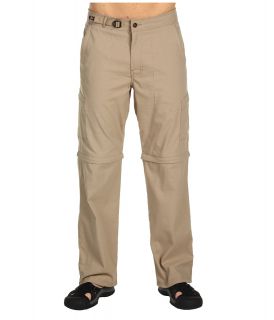 Prana Stretch Zion Convertible Pant Mens Casual Pants (Khaki)